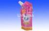 Customized Spout Foldable Water Bag BPA Free , Collapsible Water Bags