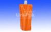 Easy Carry Foldable Water Bag With Nozzle / Foldable Drinking Bottle