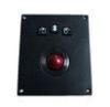 Military Red Phenolic Resin mechanical Trackbal pointing device with 0.45mm short stroke
