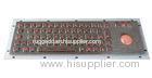 Stainless Steel Backlit USB Keyboard , illuminated mechanical keyboard for industrial