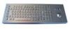 Metal terminal keyboard , stainless steel keyboard with trackball IP65