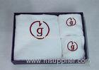 SGS White Microfiber Hotel Towel Sets Soft Touch Beach Towel Set