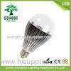 Silver / Golden Aluminum Alloy Energy Saving LED Light Bulbs E14 , E26 CRI > 75 Ra