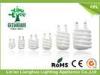 6500K CRI>60 Ra High Powder Factor CFL Glass Tube For Half Spiral Lamp