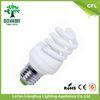 Small 11W 9mm Compact Spiral Energy Saving Light Bulbs / Hotel Floor Lamp 10000h