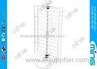 Double Sides Metal Retail Wire Display Stands , Counter Rotating Display Fixture