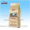 Gravure Printing Brown Paper Snack Food Packaging Bags Stand Up