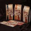 Recyclable Brown Paper Snack Food Packaging Bags Top Grade Food Safe