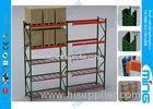 Long Span Pallet Storage Racks Shelving With Cold Roll Steel Structure