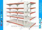 Wire Mesh Supermarket Display Shelves Two Sided for Grocery Malls