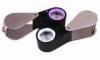 Double Color of UV Light and White Light Jewelry Loupe with Magnification of 10X