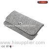 Comfort Felt Fabric Wallet Cell Phone Cases For iPhone 6 , tear-resistant