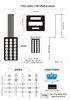 Single - Sided Polyimide FPC Flexible Circuit Boards Membrane Switch For Human Machine Interface