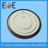 Oval Aluminum Recycling Can Lids 73mm Food Grade With PET Can Cap