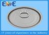 Food Grade Metal Steel Easy Open Can Lid 214# 69.7mm Tinplate Cap