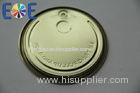 Beverage Tin Can Lids Food Grade With 307# , Full Open Steel EOE