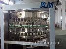 Automatic Fruit Juice / Milk Bottle Filling Machine , 3 In 1 Washing Filling Capping Machine