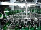 PLC Based Monoblock Glass Bottle Filling Machine For Soda water / Soft Drink