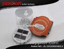 White Round Mini PVC Gas Filled Camping Solar Lantern 4.3V 3.5A ZL201220601662.0