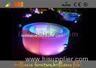 PE plastic LED bar counter / Outdoor Furniture , LED wine display table