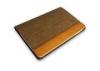 Eco-friendly Ipad Mini Leather Folio Case With Cherry Wood And Unique Pattern