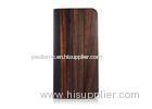 Cool Book Style Real Wood and Leather Flip Phone Case For Apple Iphone 6