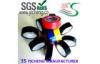 PVC insulating colored electrical tape of Rubber Resin adhesive