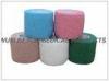 Colored Medical Cotton Elastic Bandage / Breathable First Aid Bandage