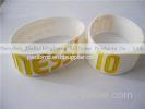 Yellow Silicone Energy Bracelet Anti-dust , Silicone Wristbands