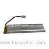 High Capacity Rechargeable Lithium Polymer Battery , 3.7 Volt 2000 Mah 1S1P