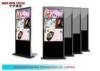 Indoor Free Standing 65&quot; 65 Touch Screen LCD Display , Bank Digital Signage