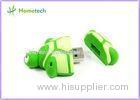 Light Green Cartoon USB Flash Drive Genuine 16GB 32GB FileTransfer , Tortoise Shape