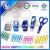 Transparent Plastic Mini Office Stationery Set For Students or Business