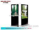 Metal Frame Floor Standing Digital Signage , 42