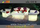 Outdoor / Indoor Glowing Furniture LED Sofa For Club / Corporate Events