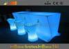 Illuminated Glowing LED bar counter , Waterproof Plastic LED Bar Tables