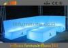 Waterproof Bar / club illuminated sofa LED chairs with lithium battery