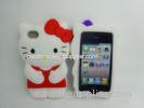 Hot Sale Hello Kitty Silicone Case For Iphone 4 / Iphone 4S