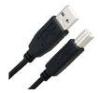 3.0 Meter 10FT USB Printer Cables USB A to B Type With Foil / Braid Shielding