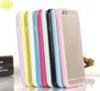 Iphone 6 TPU Cell Phone Protective Cases Durable With Colorful Frame