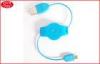 Multifunctional Retractable Micro USB Cable Charger For HTC phone