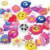 Cute flexible PVC classic cartoon Loom Bracelet Charms with ROHS , FDA , SGS