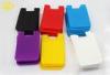 3m Sticky Cute Silicone Rubber Products , Heat-Resisting Smart Card Wallet