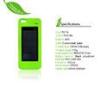ABS 3000mAh iPhone 5 Solar Iphone Charger Case , Protect power back case