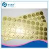 Hot Stamping Gold Printed Self Adhesive Labels For Book / Toy / Crafts