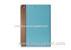 Handmade Blue Ipad Mini Leather Folio Case Luxury Tablet PC Cover Waterproof