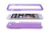Clear Purple 3 in 1 Case for iPhone 6 Phone Cases , Apple iPhone 6 4.7&quot; Hard Covers