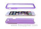 Clear Purple 3 in 1 Case for iPhone 6 Phone Cases , Apple iPhone 6 4.7