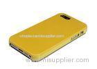 Mobile Phone Leather Cell Phone Case with Yellow Lychee , leather mobile cases