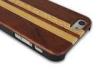 Customized Rosewood and PC Combo Wooden Cell Phone Case , Smart Phone Back Protective Cases